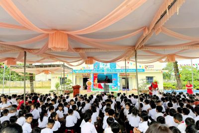 TRƯỜNG TIỂU HỌC KIM ĐỒNG TỔ CHỨC LỄ KHAI GIẢNG NĂM HỌC MỚI 2025-2026